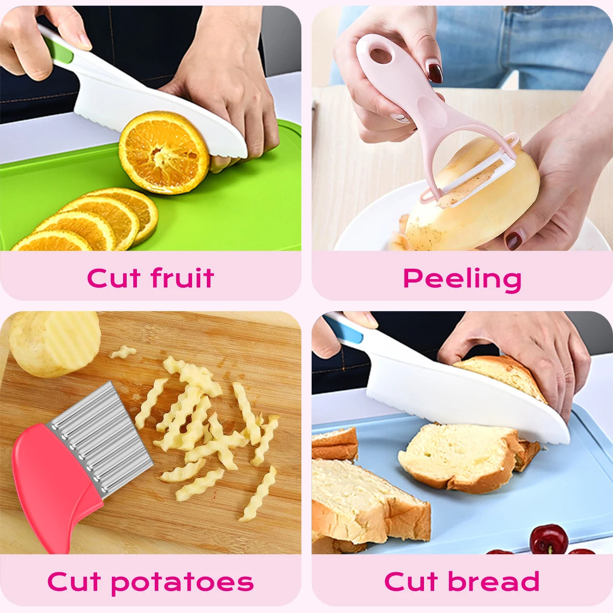 utensilios especiales para niños