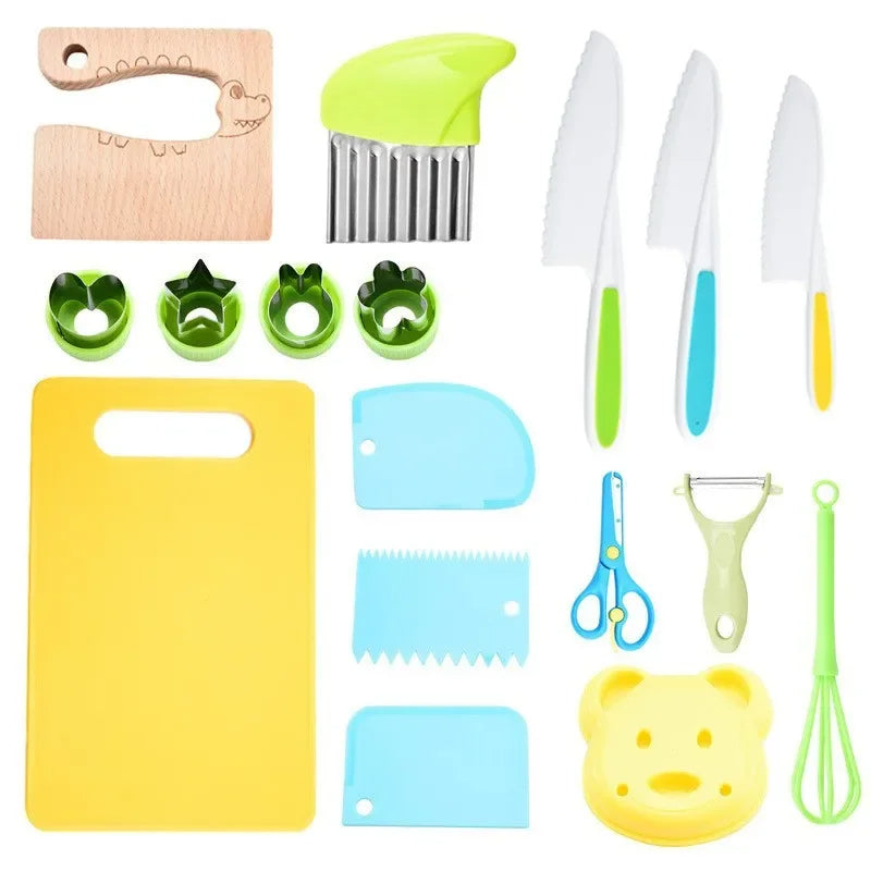 utensilios de cocina de silicona apta para niños
